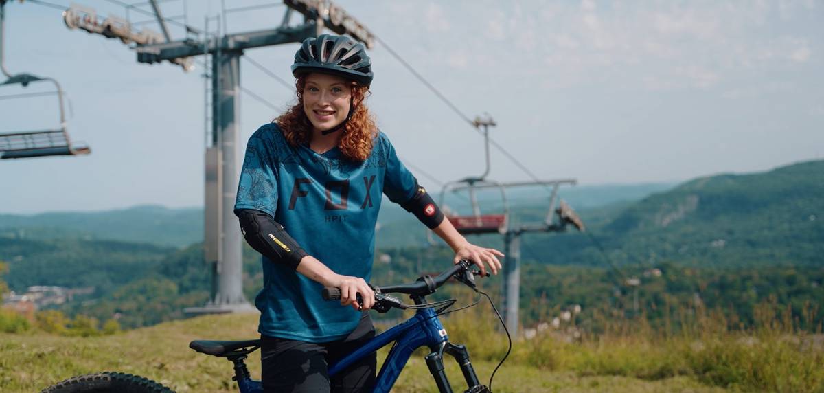 Sommet Saint Sauveur Parc Vélo Bloc 4H Liliane Skelly