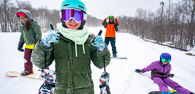 Sommet Morin Heights Ski Hiver Laurentides Famille Garantie