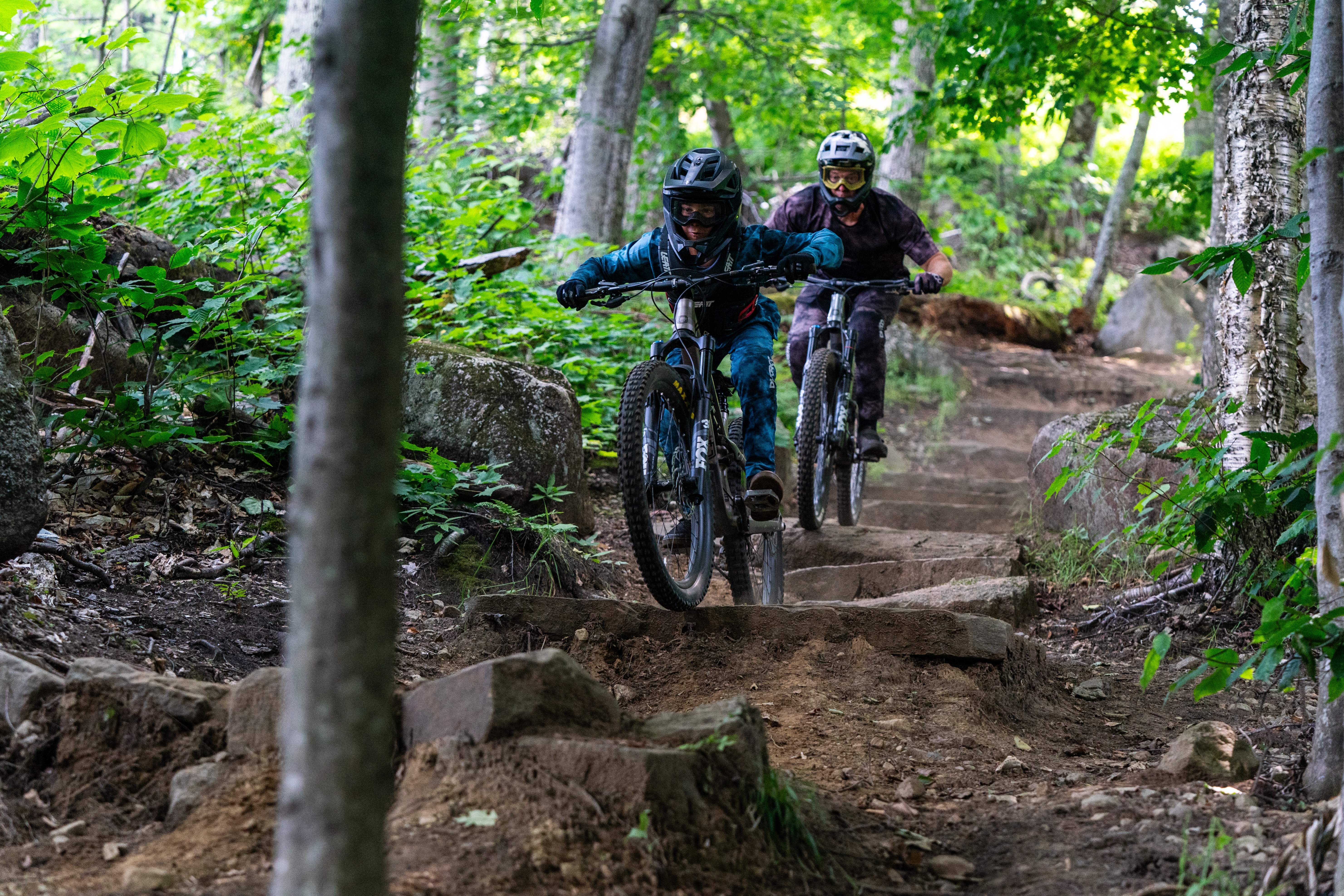 Sommet Saint Sauveur Versant Avila Velo Jeune Jour Montagne Deux