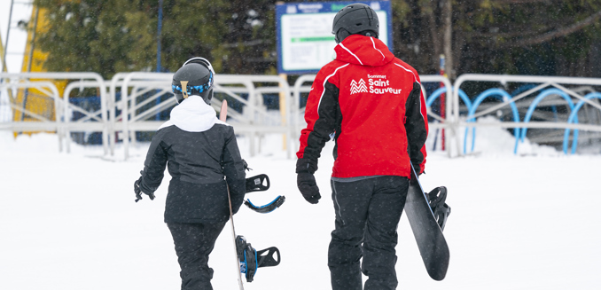 Versant Avila Ecole Moniteur Enfant Snow Ski