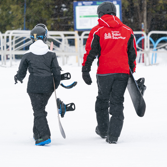 Versant Avila Ecole Moniteur Enfant Snow Ski