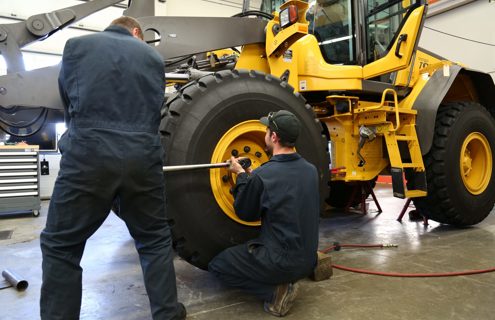 High school diploma - Diploma of vocational studies in heavy machinery mechanics
