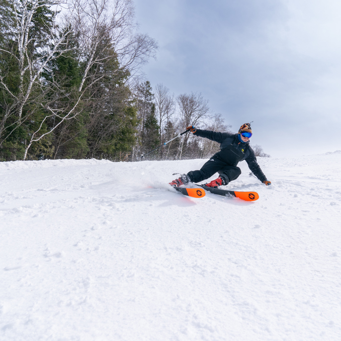 Sommet Saint Sauveur Ski Experimente Intermediaire Technique