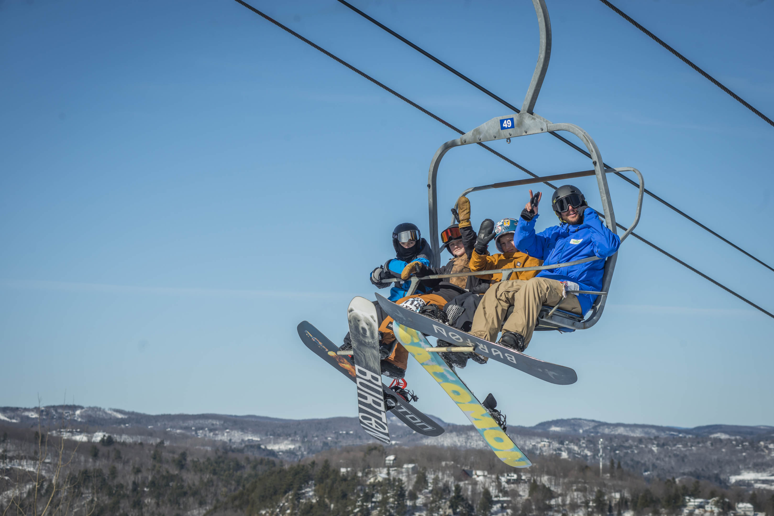 Versant Avila Groupe Chaise Remonte Planchiste