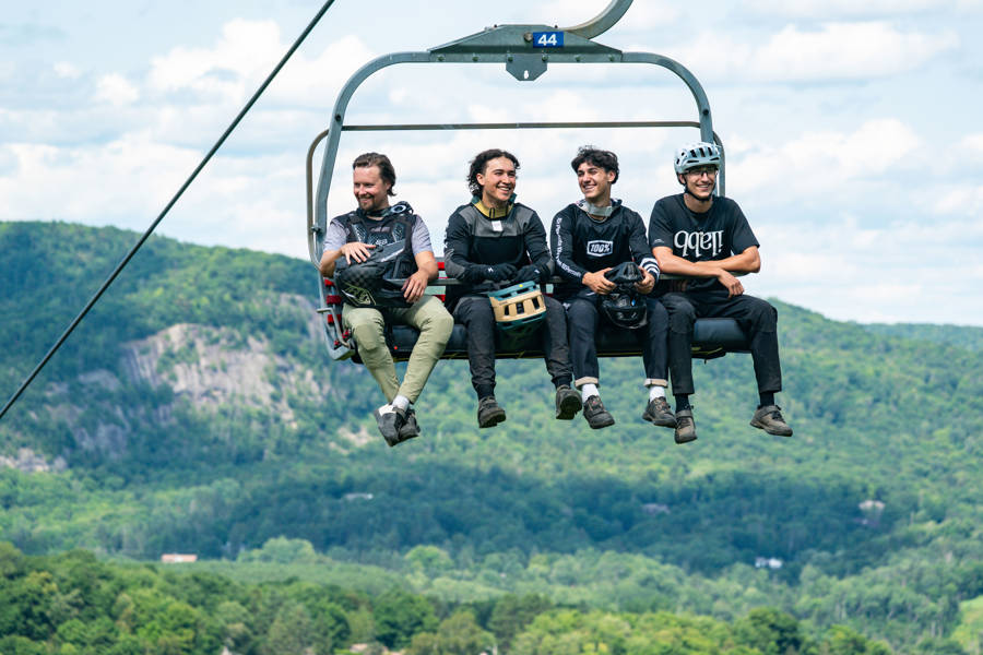 Sommet Saint Sauveur Versant Avila Chaise Velo Jeune Adulte