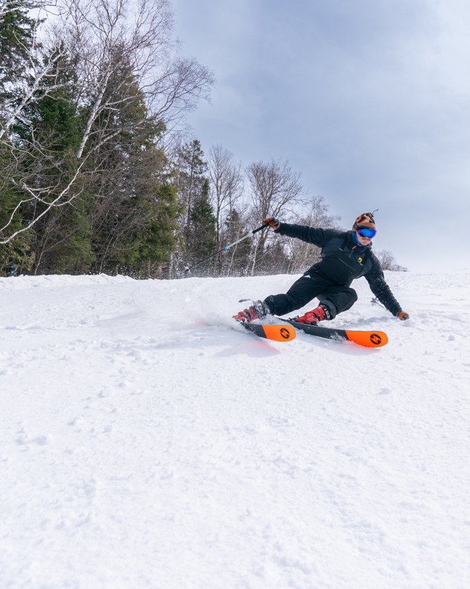 Sommet Saint Sauveur Ski Experimente Intermediaire Technique