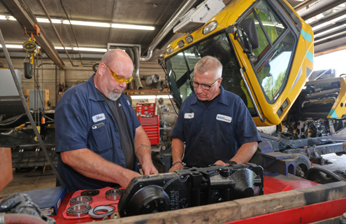 High school diploma - Diploma of vocational studies in heavy machinery mechanics