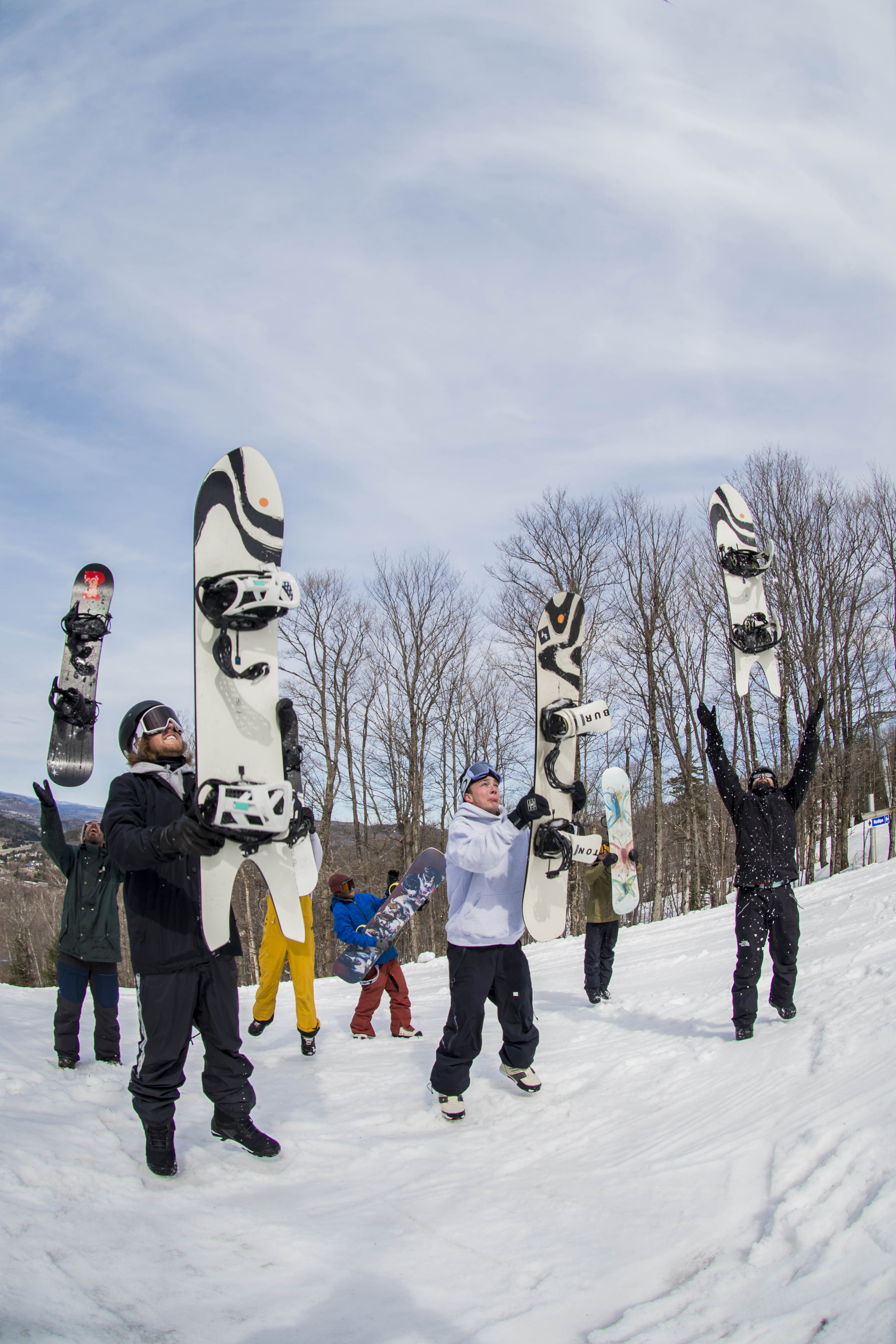 Versant Avila Snoprk Burton Planchiste Groupe