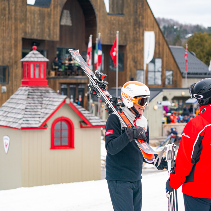 Sommet Saint Sauveur Ecole Glisse Ski Pavillon