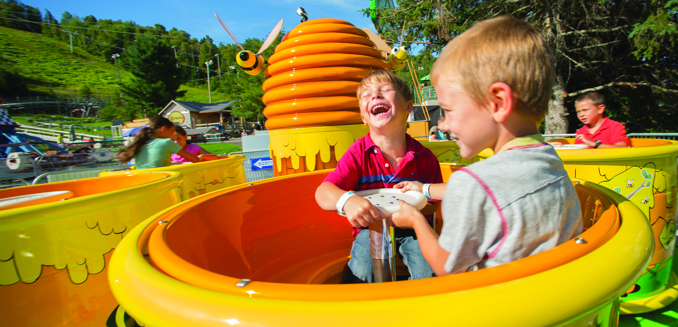 Sommets Saint Sauveur Ete Parc Fun Attractions Maneges Summer