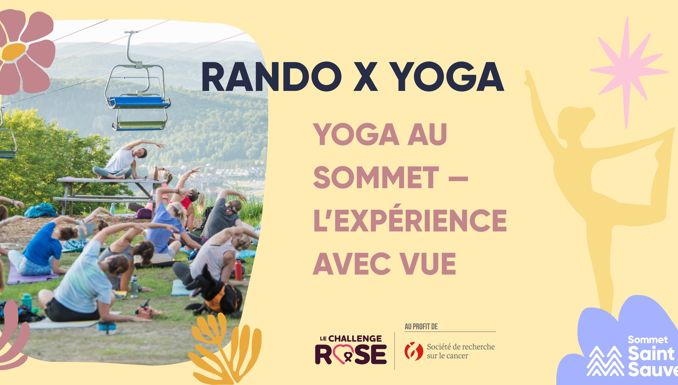 Rando x Yoga avec Esprit Alpin - Au profit de la SRC