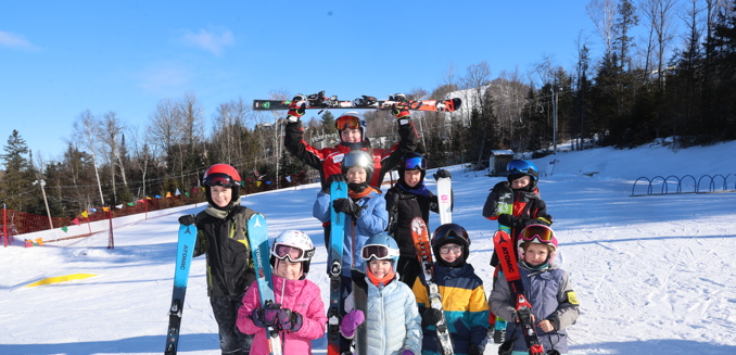 Sommet Olympia Enfant Moniteur Groupe Ecole Ski