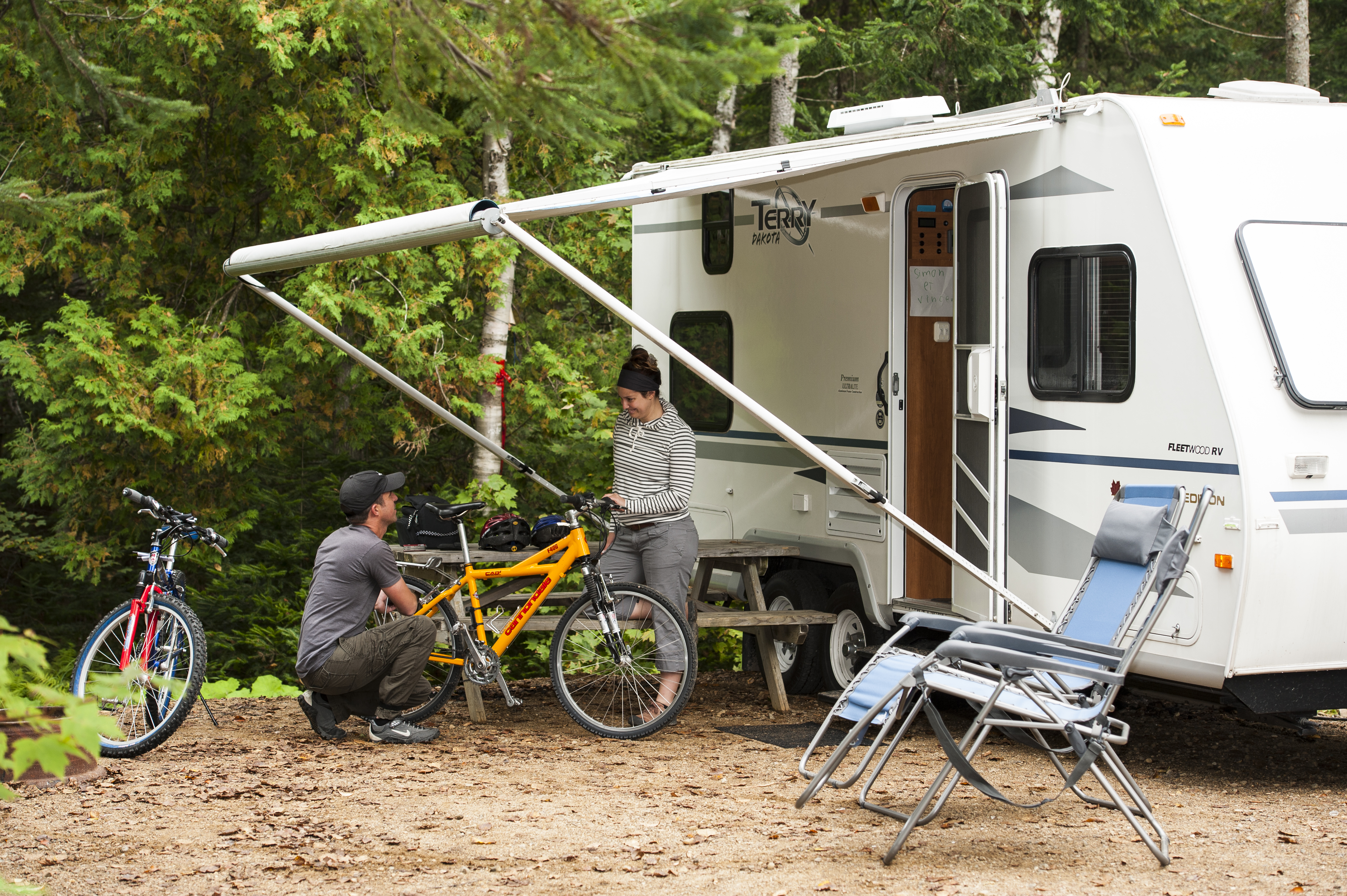 Biking and Camping: The Ultimate Outdoor Adventure in Morin-Heights