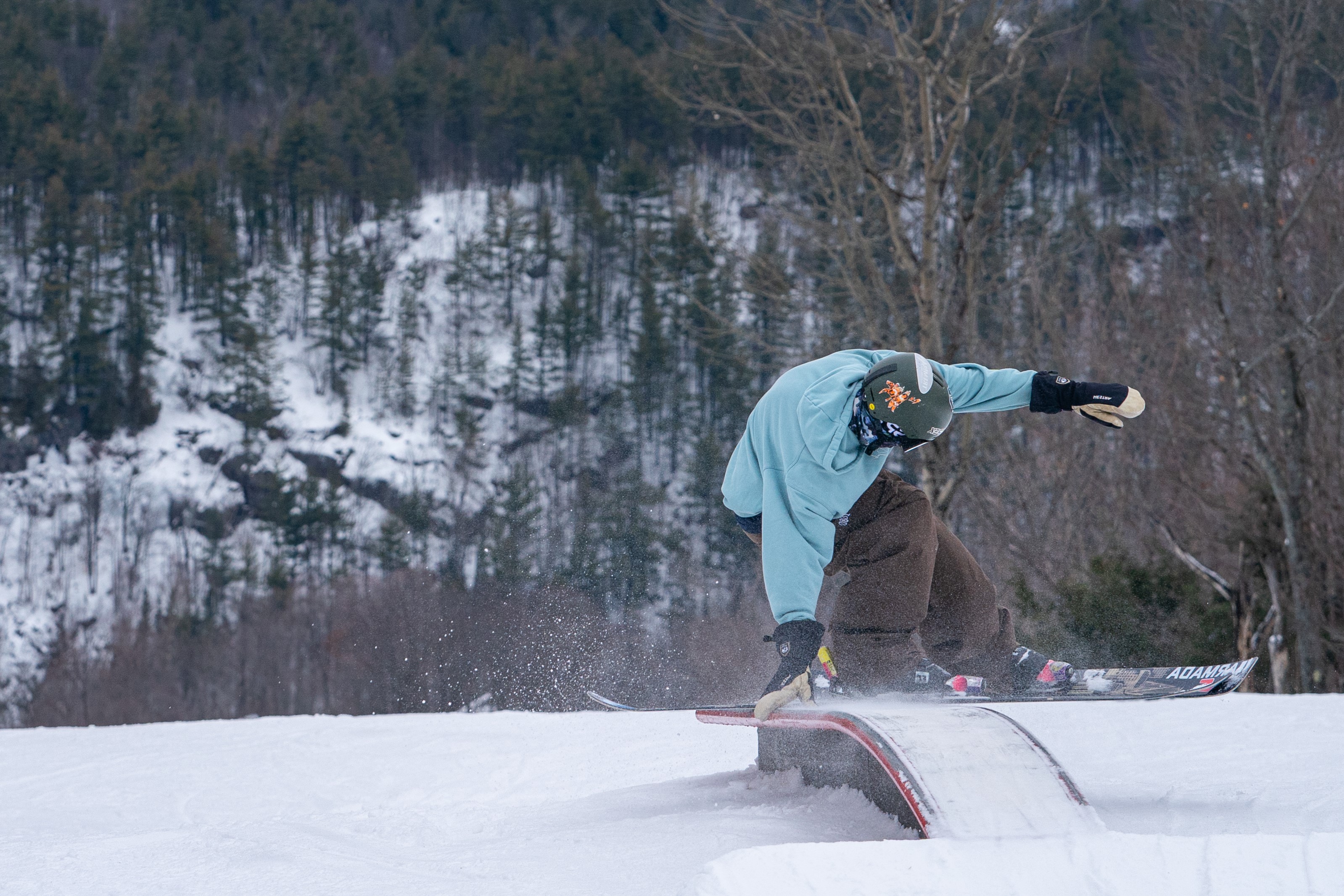 Sommet Edelweiss Ski Rail Snoprk Parc Neige