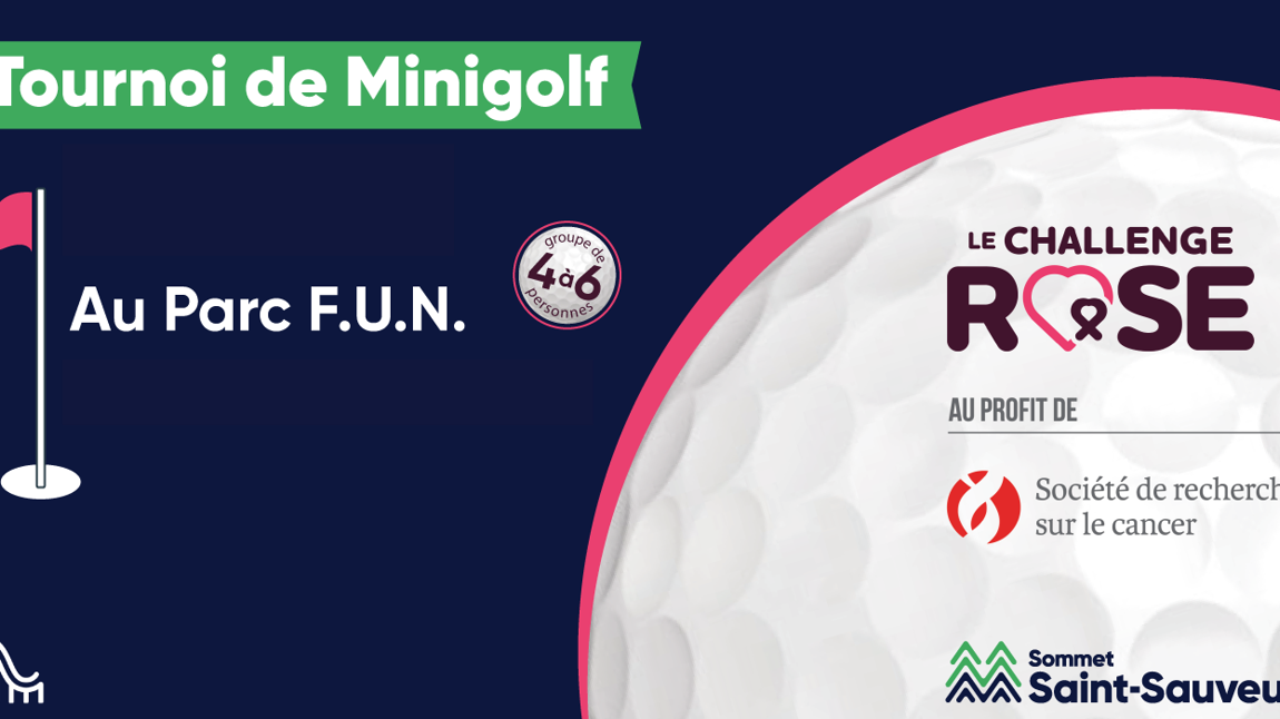 Tournoi de Minigolf au profit de la SRC