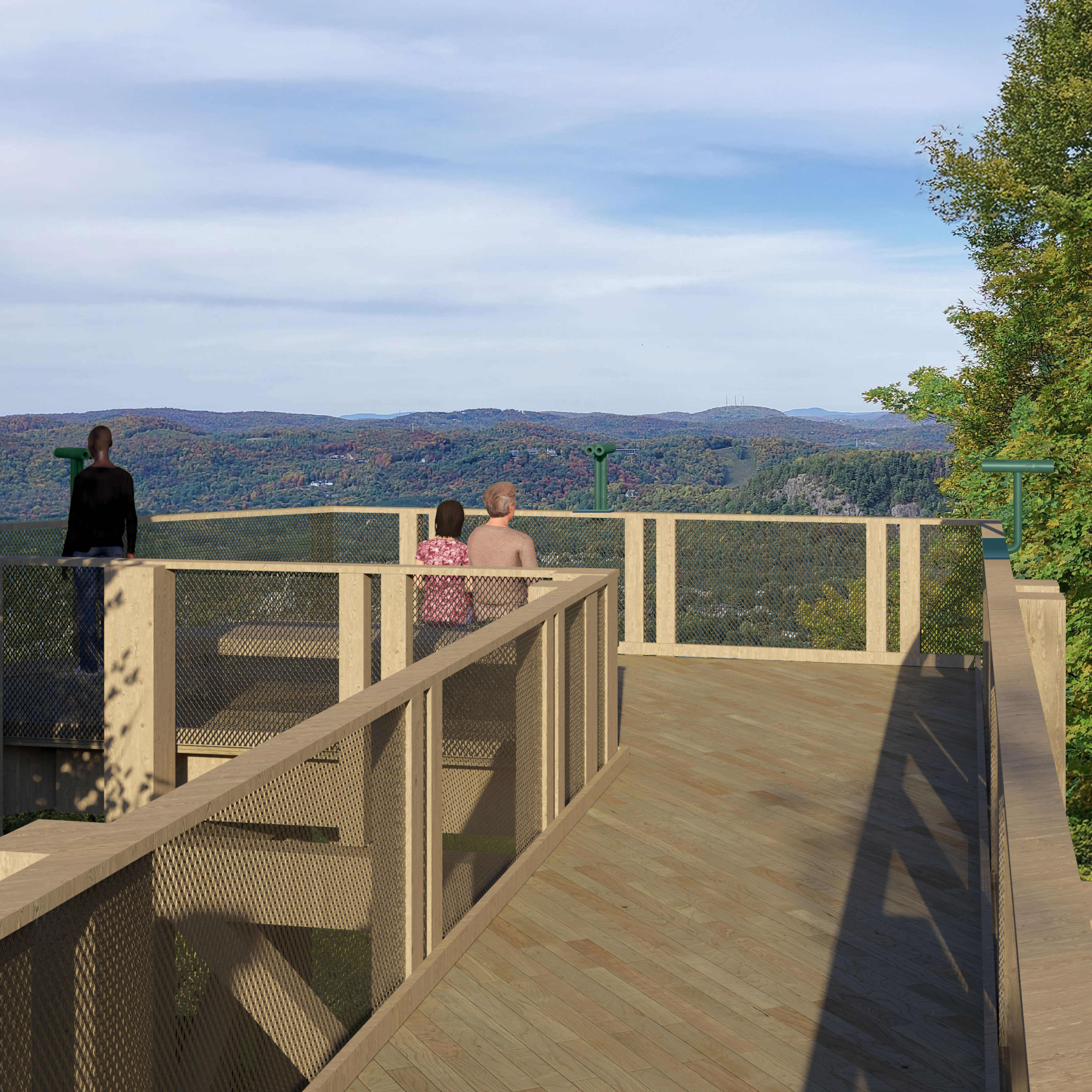 Les Sommets La Place Du Sommet Belvédere