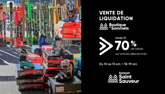 Grande vente de liquidation 