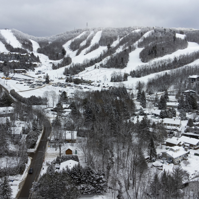 Sommet Olympia Drone Montagne Paysage