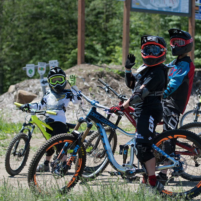 MTB bikepark Famille