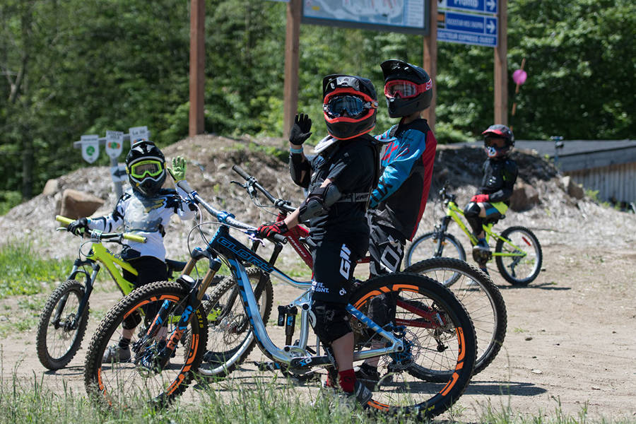 MTB bikepark Famille