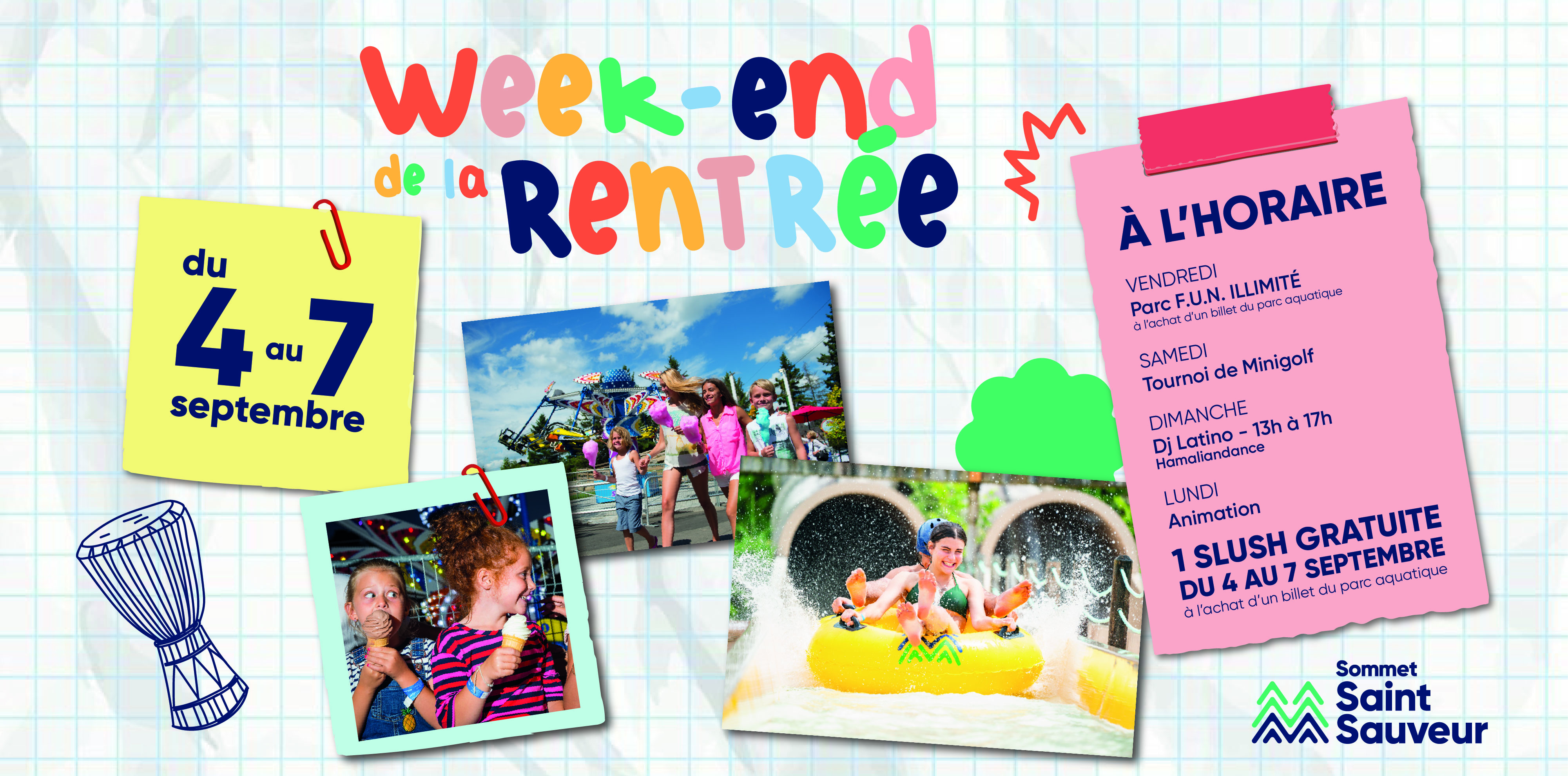 Week-end de la rentrée 