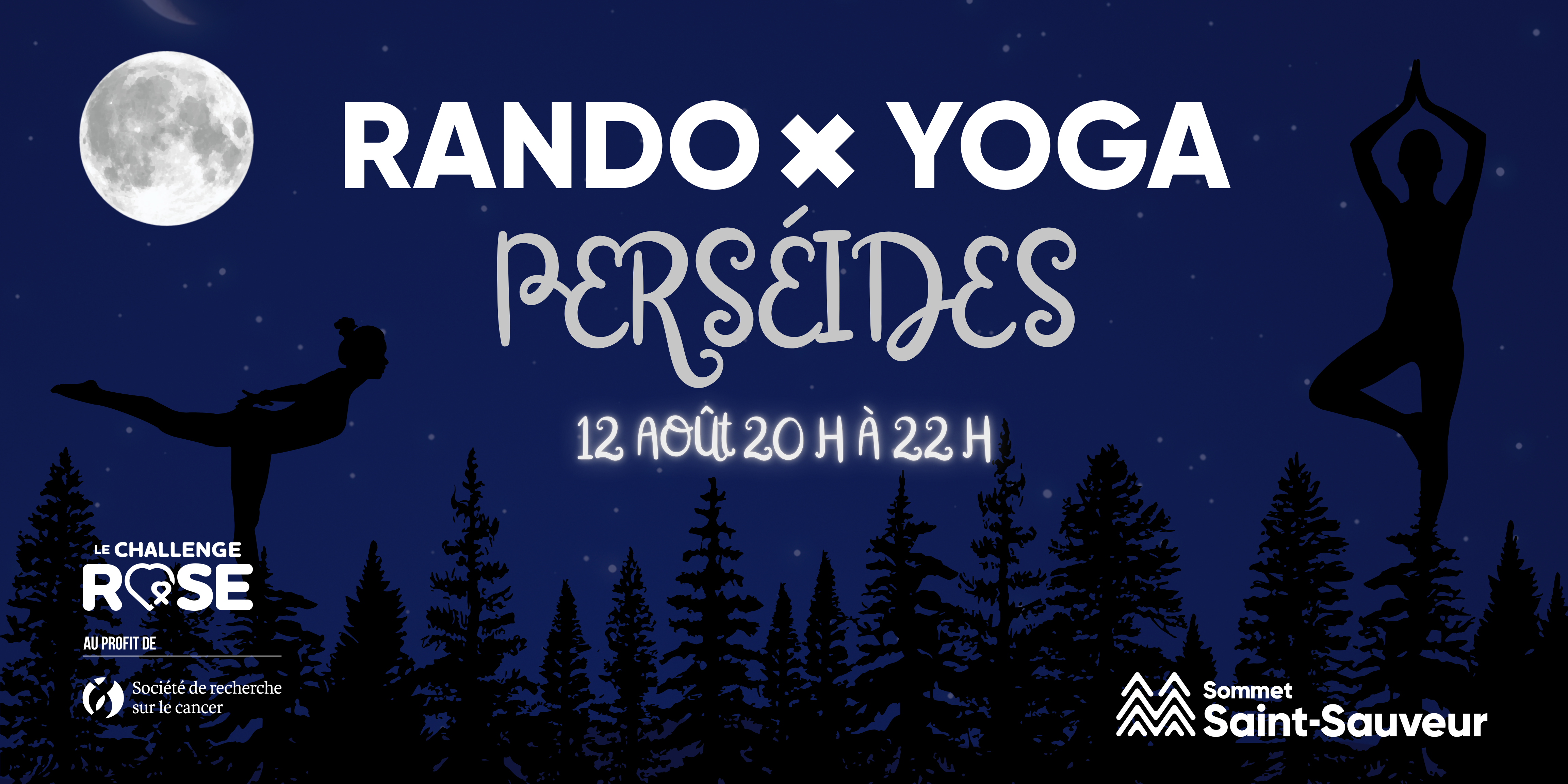 Yoga x Perséides - au profit de la SRC 